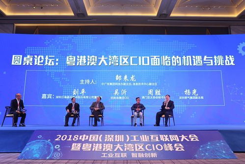 2018中國深圳工業互聯網大會暨粵港澳大灣區CIO峰會成功舉行 深圳企業網站展現數字新動能